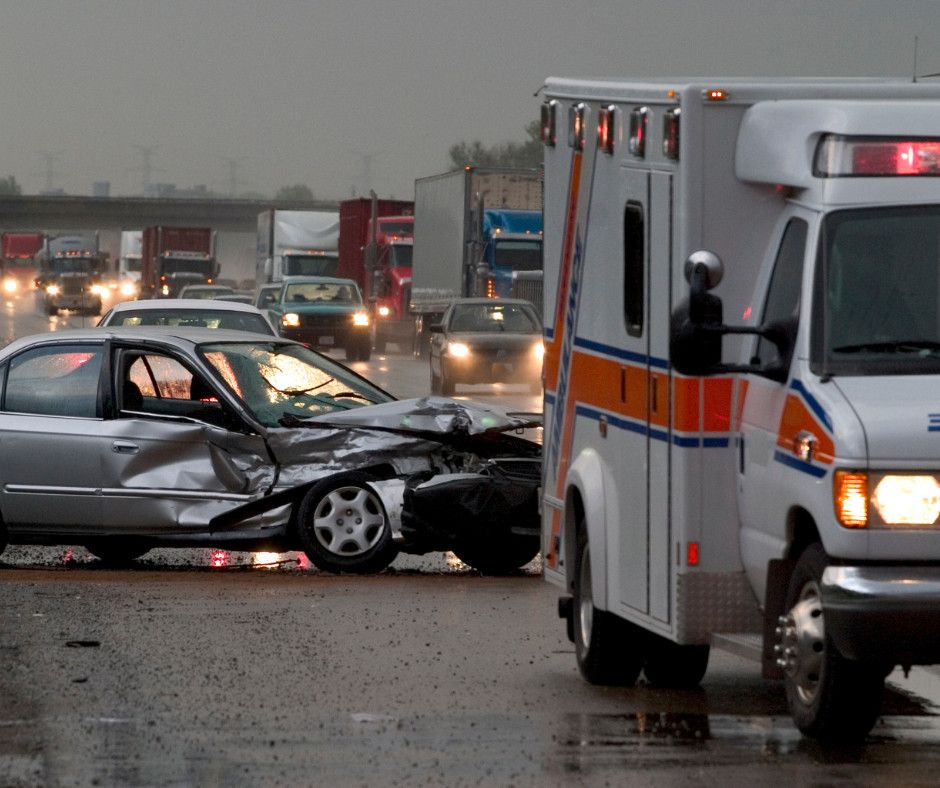 personal injury car accident on highway