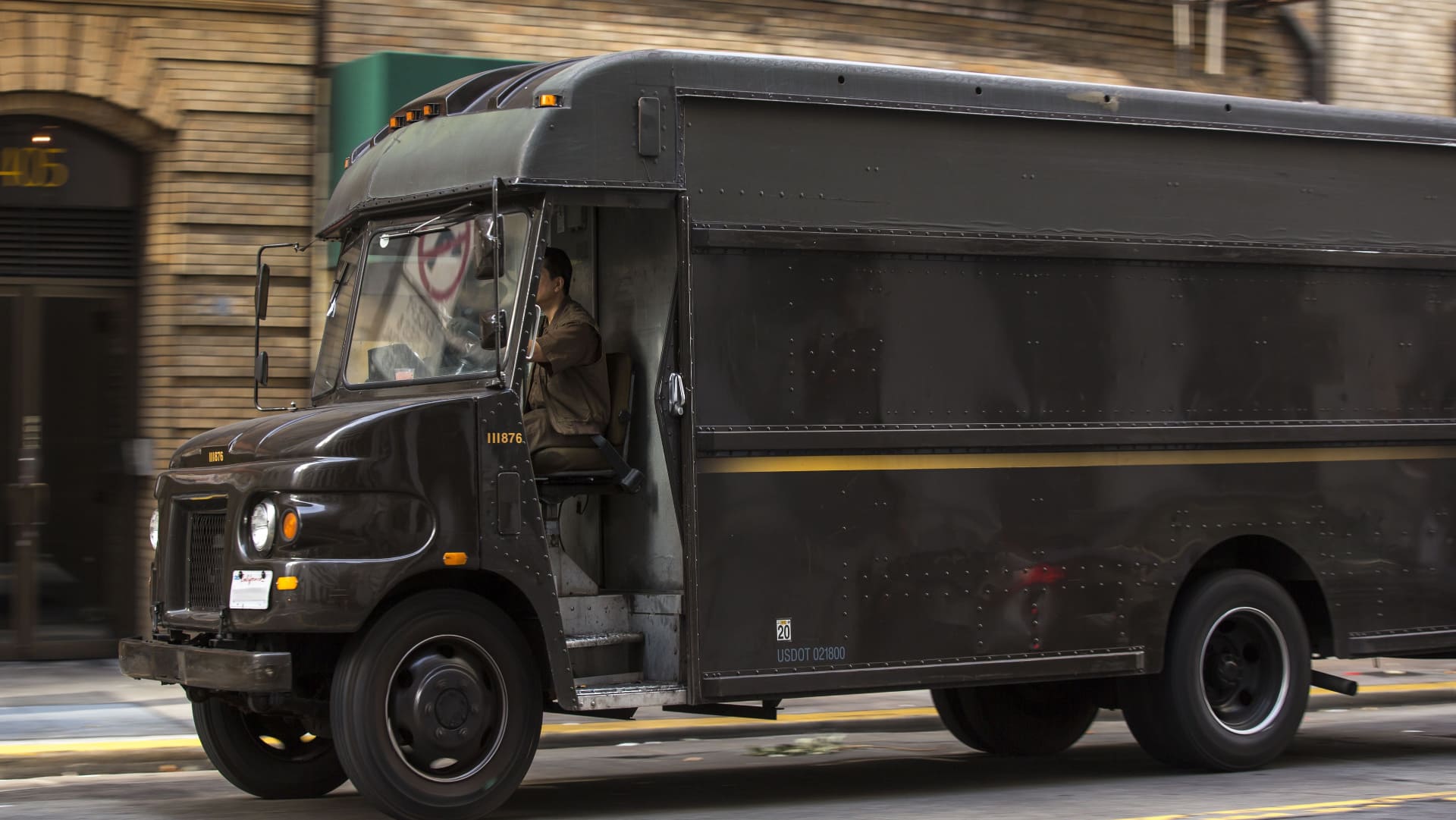 Pedestrian Injured in UPS Truck Accident